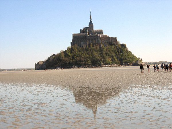 Randonn�e en Baie du Mont Saint Michel - Avril 2004