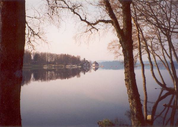 Randonn�e dans le Morvan, au lac des Settons